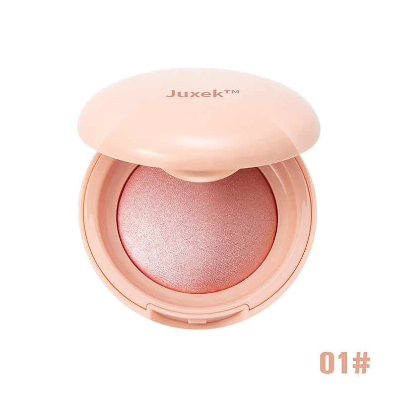 Juxek™ Luminous Powder Blush, Buildable Color, Long Lasting & Waterproof