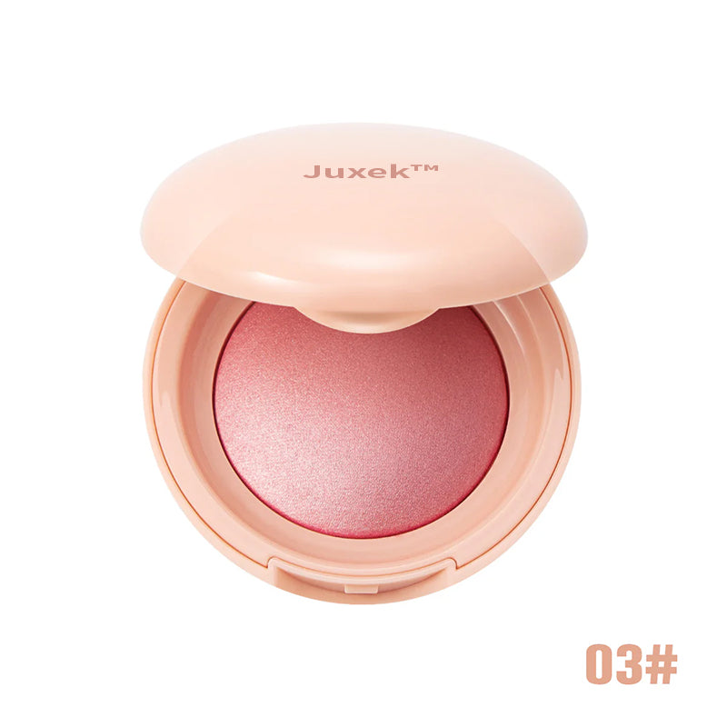 Juxek™ Luminous Powder Blush, Buildable Color, Long Lasting & Waterproof