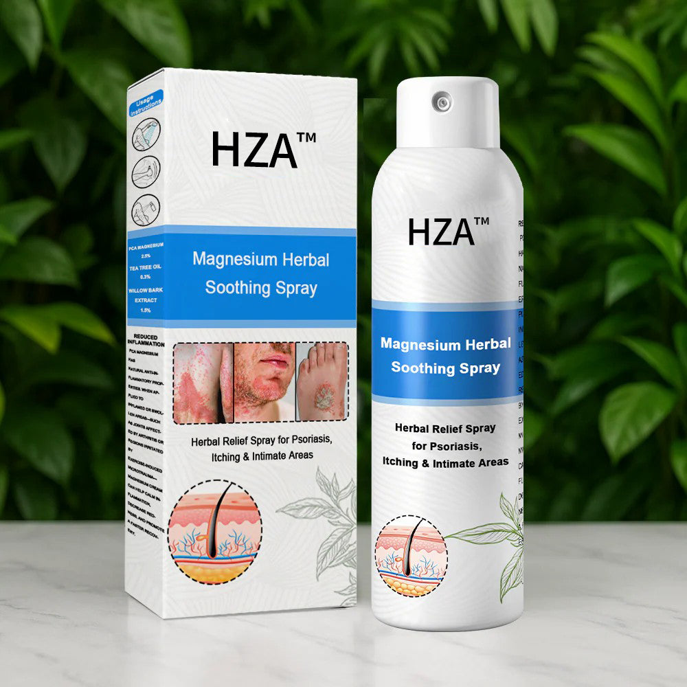 ✅ Official Store: HZA™ Magnesium Herbal Psoriasis Spray ⚕️ FDA Certified