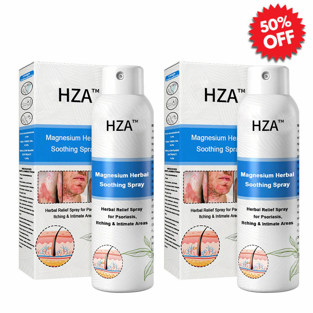 ✅ Official Store: HZA™ Magnesium Herbal Psoriasis Spray ⚕️ FDA Certified