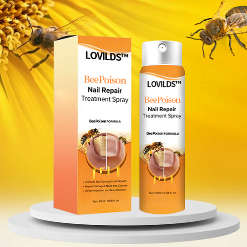 LOVILDS™🎉NEW YEAR SALE🎉Save up to 70% 🅾🅵🅵 Bee Venom Nail Repair Treatment Spray