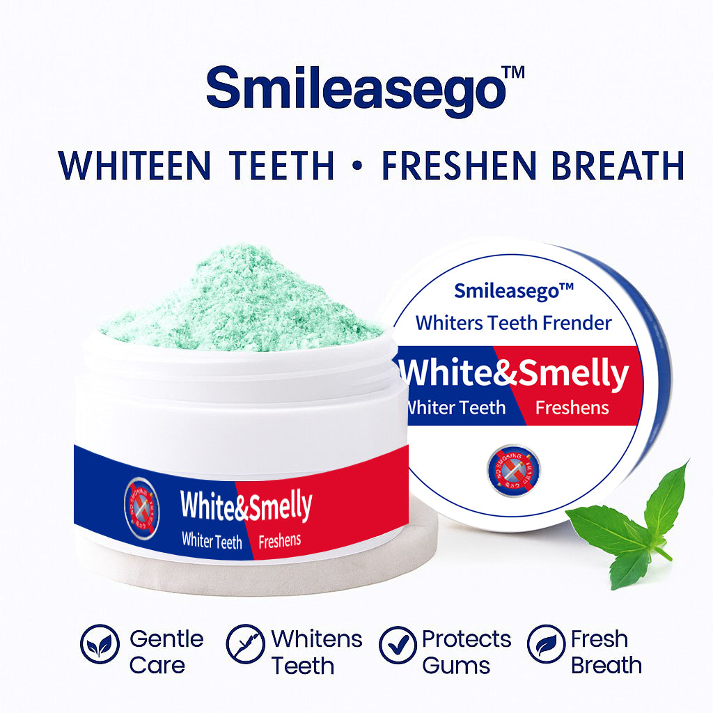 Smileasego™ ProWhite Enzyme Tooth Powder