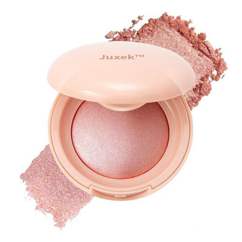 Juxek™ Luminous Powder Blush, Buildable Color, Long Lasting & Waterproof