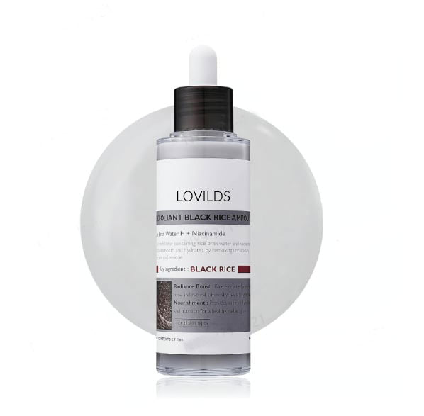 LOVILDS Glow Rice Ampoule Duo - Serums for Brightening, Exfoliating, and Moisturizing🌾