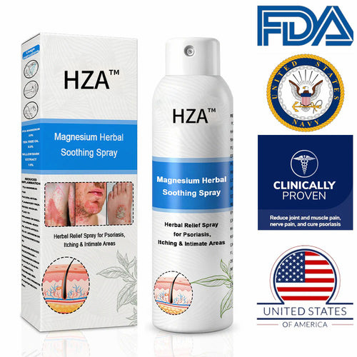 ✅ Official Store: HZA™ Magnesium Herbal Psoriasis Spray ⚕️ FDA Certified
