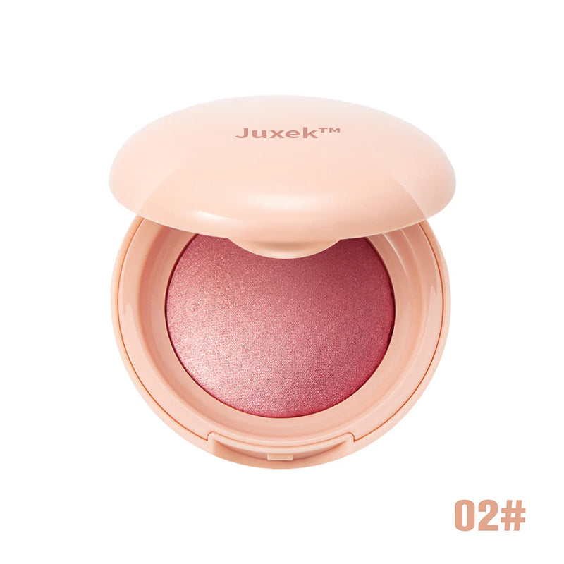 Juxek™ Luminous Powder Blush, Buildable Color, Long Lasting & Waterproof