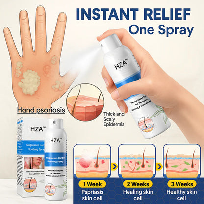 ✅ Official Store: HZA™ Magnesium Herbal Psoriasis Spray ⚕️ FDA Certified