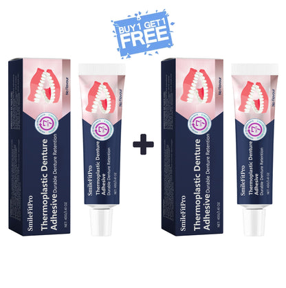 SmileFitPro®  Thermoplastic Denture Adhesive ⏳ Durable Denture Retention