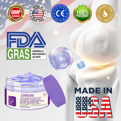 LOVILDS™ Arthritis Relief Gel: Turmeric & Emu Oil for Fast Soothing Relief