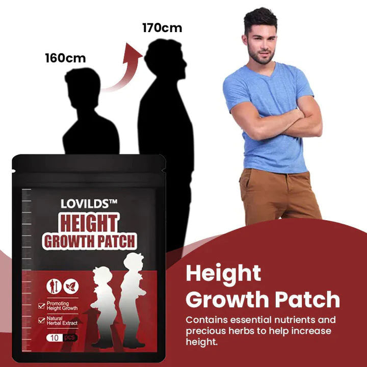 Elevate Your Height with LOVILDS™ Herbal Foot Patch🌿 - Unlock Growth Naturally