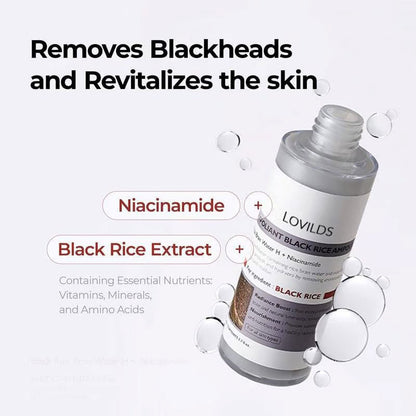 LOVILDS Glow Rice Ampoule Duo - Serums for Brightening, Exfoliating, and Moisturizing🌾