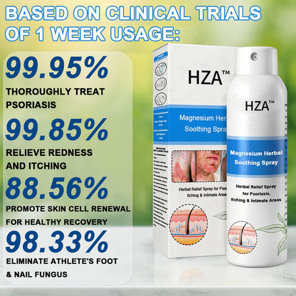 ✅ Official Store: HZA™ Magnesium Herbal Psoriasis Spray ⚕️ FDA Certified