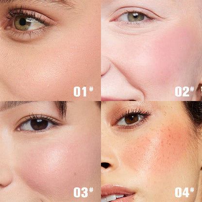 Juxek™ Luminous Powder Blush, Buildable Color, Long Lasting & Waterproof